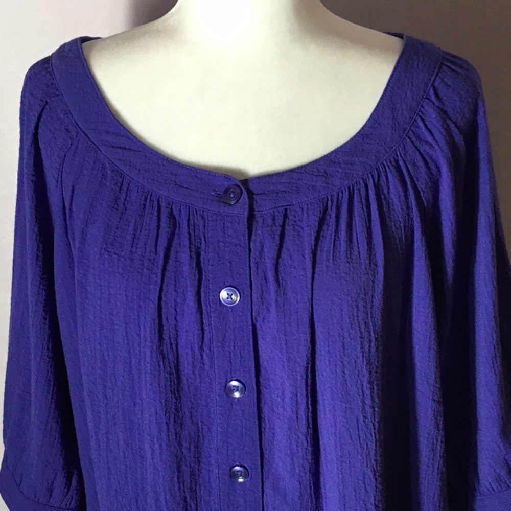 Spring Purple Blouse - Picture 3 of 9